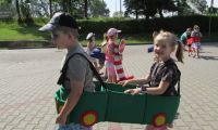 Miasteczko samochodzikowe w przedszkolu